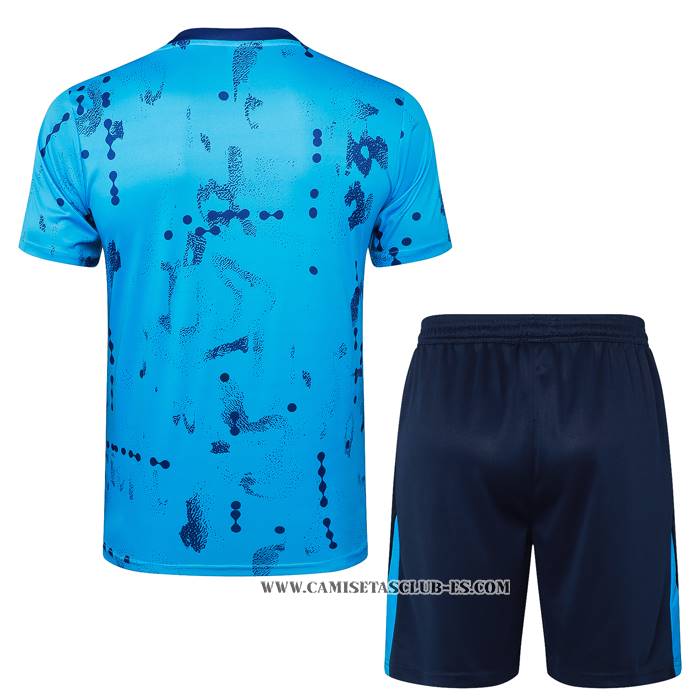 Chandal del Chelsea 24-25 Manga Corta Azul - Pantalon Corto